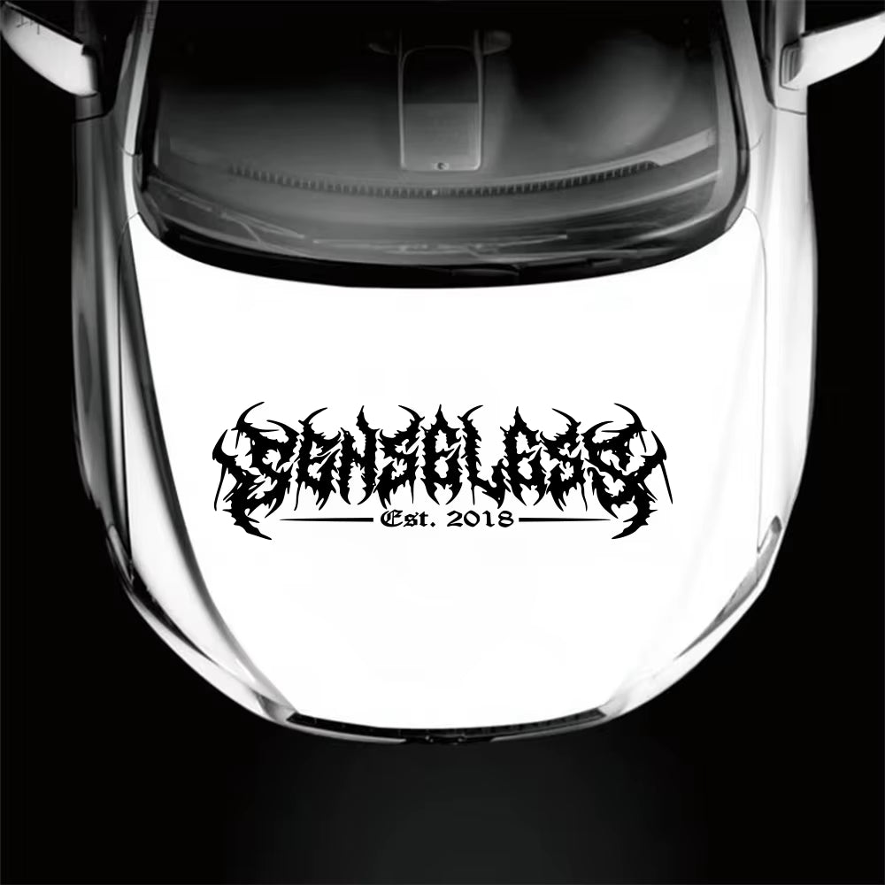 Car Window Banner Sticker Senseless Rear Windshield Racing Vinyl Decals Truck Door Waterproof Exterior Graphics Auto Accessories