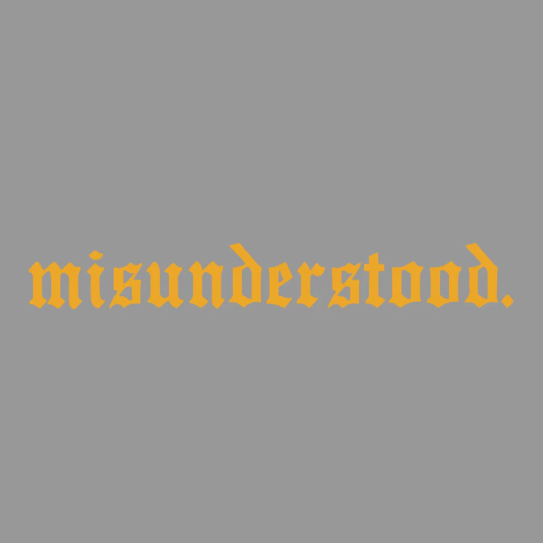 Misunderstanding Decal Sticker Windshield Banner Vinyl Car Decal, Waterproof Non-Fading Modified Car Pull Pattern Customization