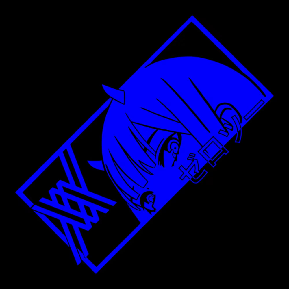 Darling Waifu Decal Car Vinyl Sticker for Bumper Rear Window Windshield Door Waterproof Accessories Decor Japanese Anime Sticker