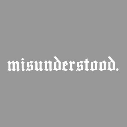Misunderstanding Decal Sticker Windshield Banner Vinyl Car Decal, Waterproof Non-Fading Modified Car Pull Pattern Customization