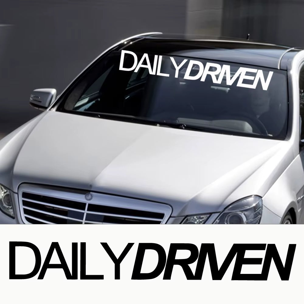 Creative Antisocial Banner Windshield Car Sticker for Auto Body Vinyl Decal Social Frase Sticker Styling Accessories