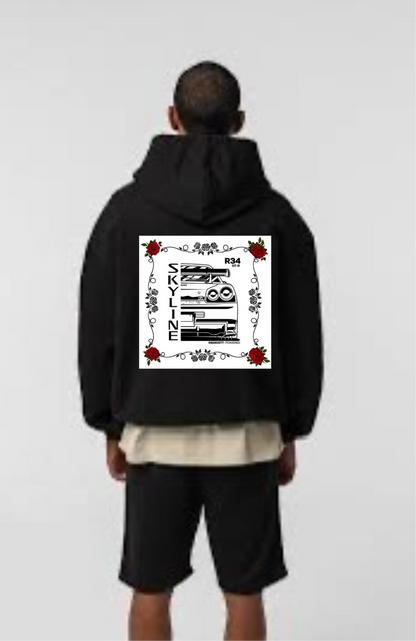 R34 GTR Hoodie 35% Off +Free Shipping (Last Week)