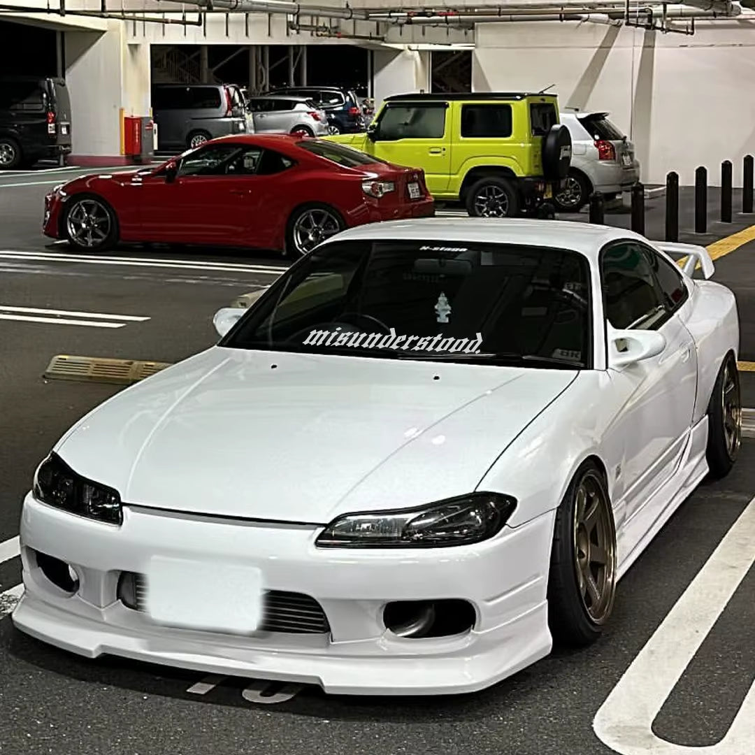 Misunderstanding Decal Sticker Windshield Banner Vinyl Car Decal, Waterproof Non-Fading Modified Car Pull Pattern Customization