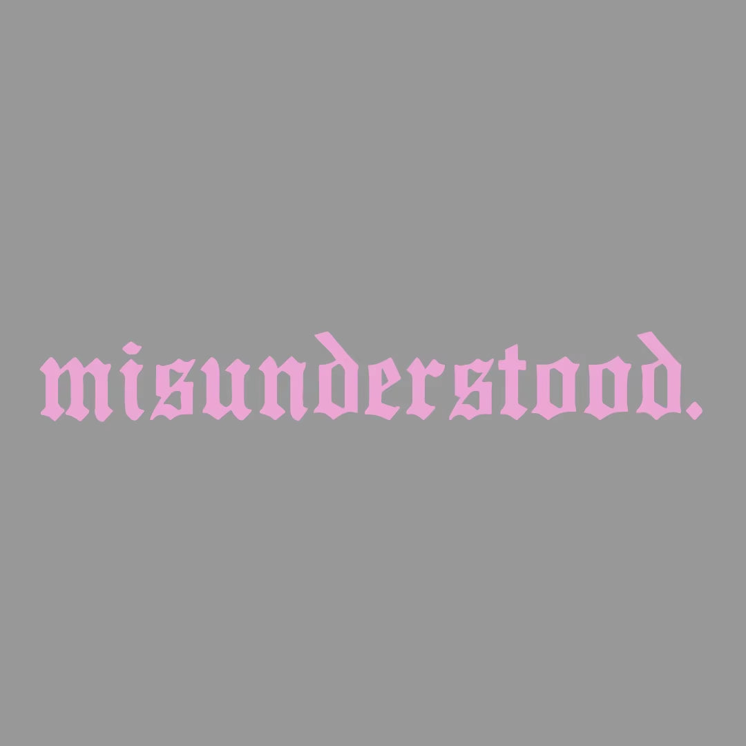 Misunderstanding Decal Sticker Windshield Banner Vinyl Car Decal, Waterproof Non-Fading Modified Car Pull Pattern Customization