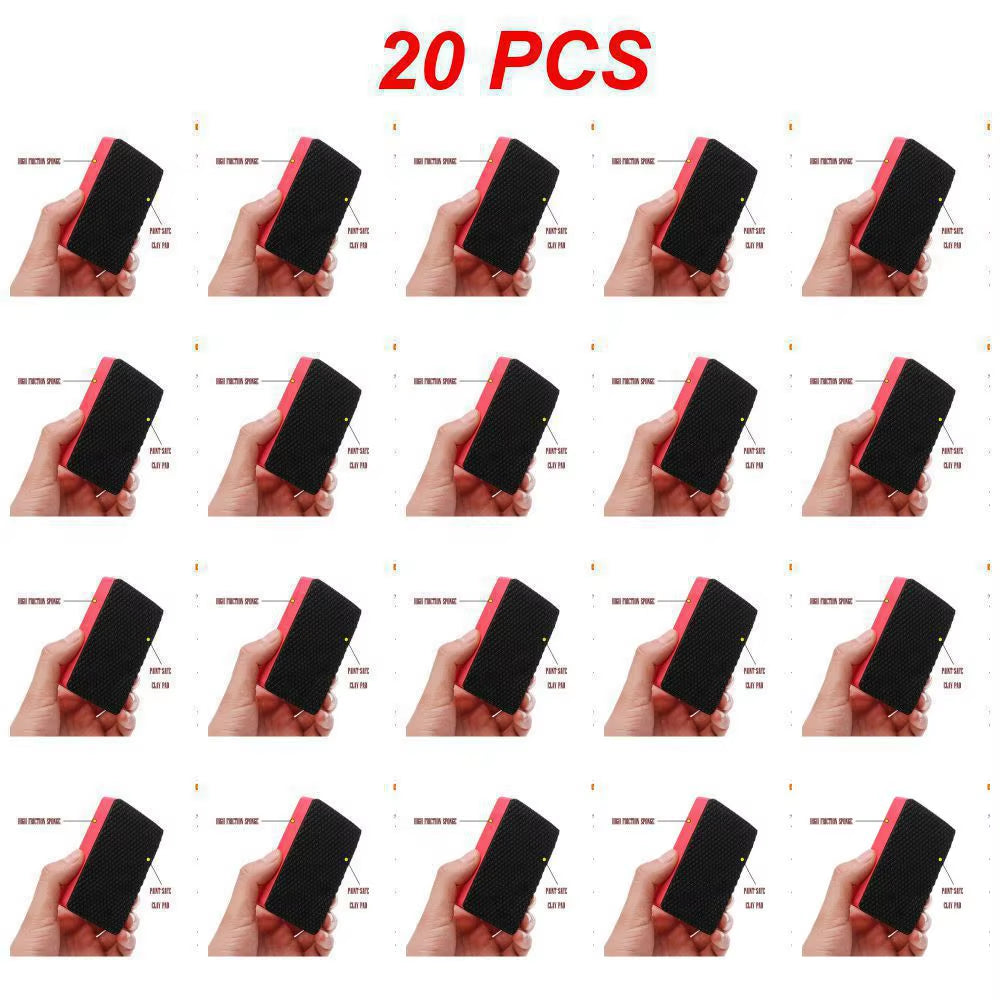 1~5PCS Car Clay Bar Pad Car Detail Cleaning Durable Universal Portable Multifunctional for Car Care Cleaning