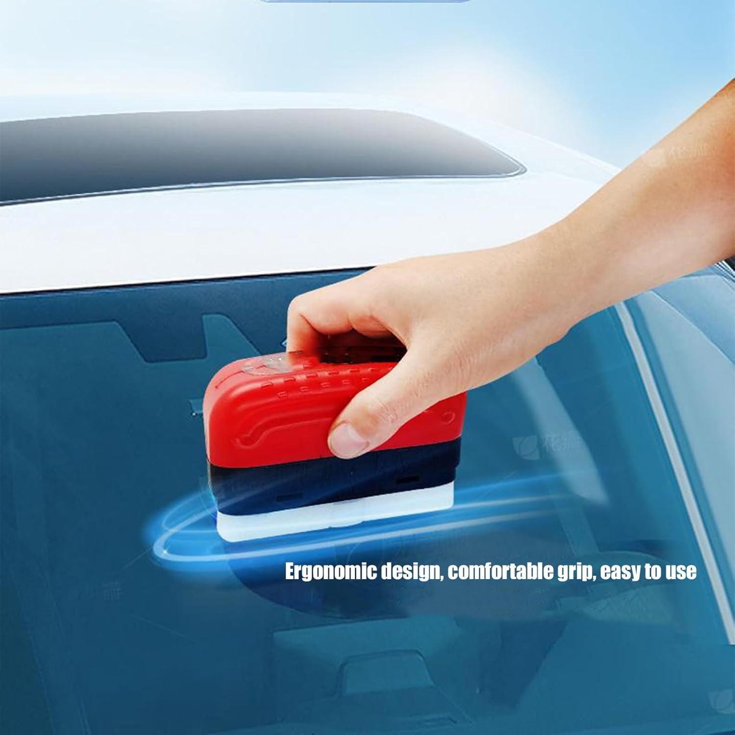 Windshield Cleaner, Cleardrive Windshield Cleaner, Clear Drive Windshield Cleaner, Window Cleaner, Oil Film Cleaning Brush for Car Windows (1Pcs)