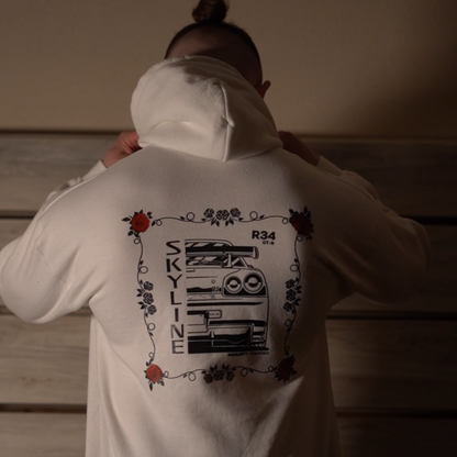 R34 GTR Hoodie 35% Off +Free Shipping (Last Week)