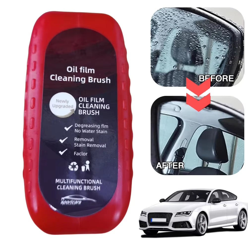 120Ml Automotive Car Oil Film Cleaning Brush Car Glass Oil Film Cleaner Hydrophobic Windshield Oil Film Remover for Car Window
