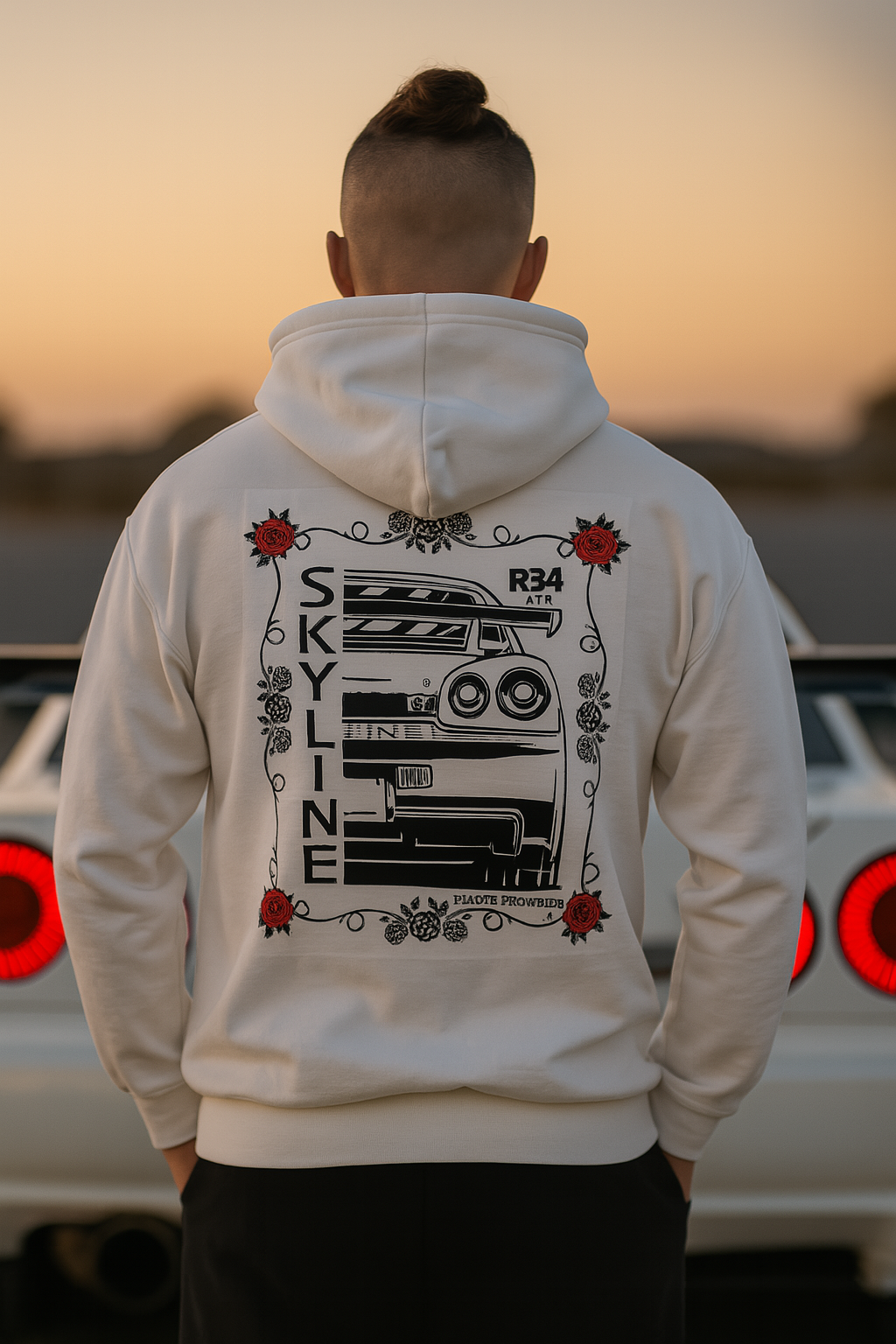 R34 GTR Hoodie 35% Off +Free Shipping (Last Week)
