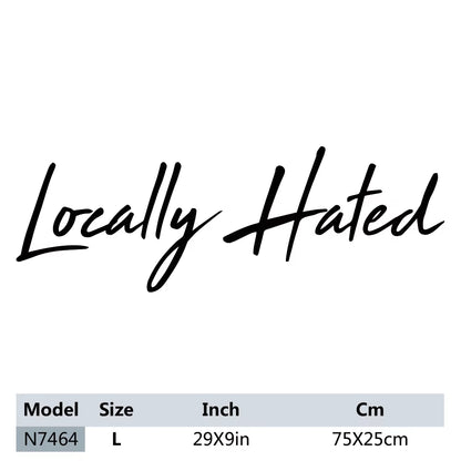 Creative Antisocial Banner Windshield Car Sticker for Auto Body Vinyl Decal Social Frase Sticker Styling Accessories
