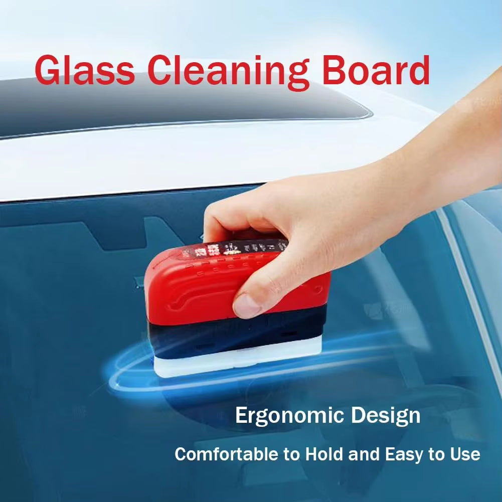 120Ml Automotive Car Oil Film Cleaning Brush Car Glass Oil Film Cleaner Hydrophobic Windshield Oil Film Remover for Car Window